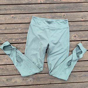Soffe Ladies Small Olive Green Activewear Leggings